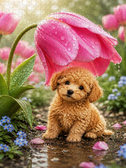 Ein Dach aus Blüten - CALVENDO Foto-Puzzle'