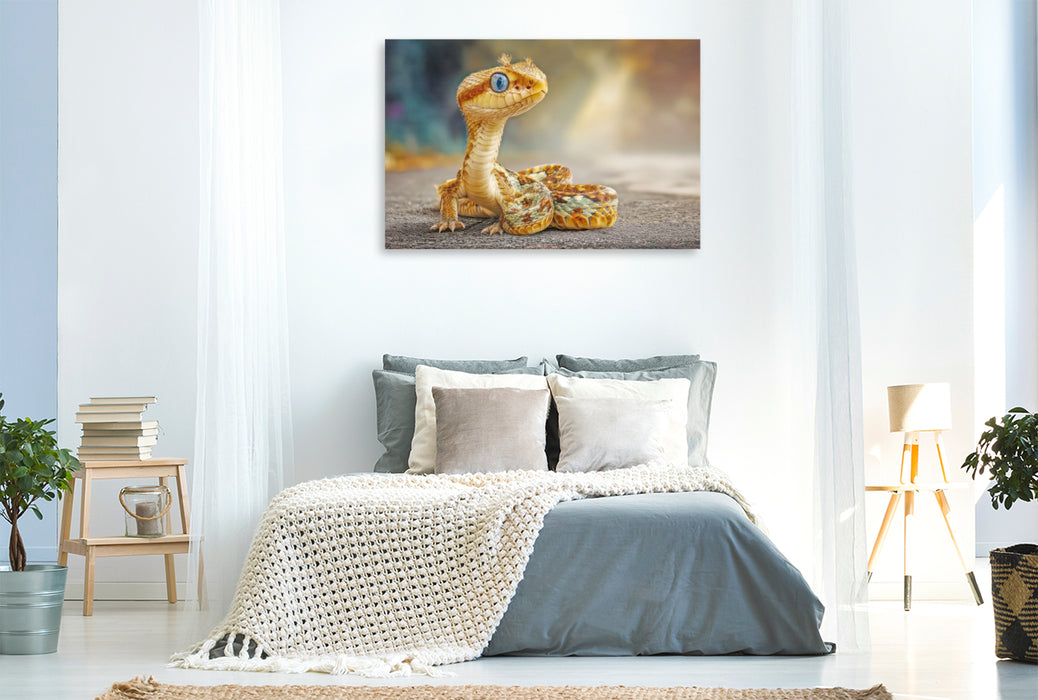 Premium Textil-Leinwand Fluffige Hybridtiere