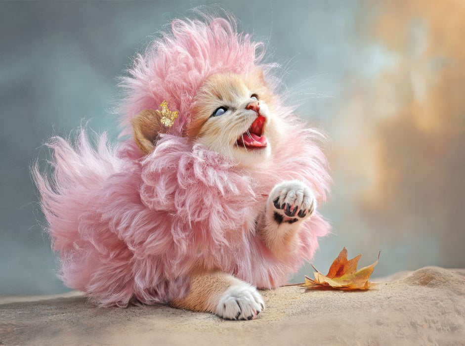 Fluffige Hybridtiere - CALVENDO Foto-Puzzle'