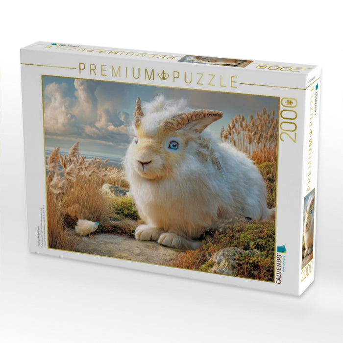 Fluffige Hybridtiere - CALVENDO Foto-Puzzle'