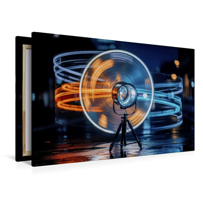 Premium Textil-Leinwand Ein Motiv aus dem Kalender Lichtsammler