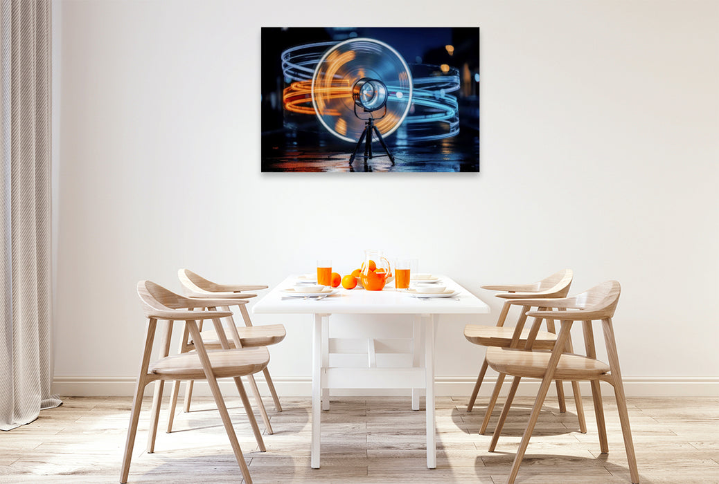 Premium Textil-Leinwand Ein Motiv aus dem Kalender Lichtsammler