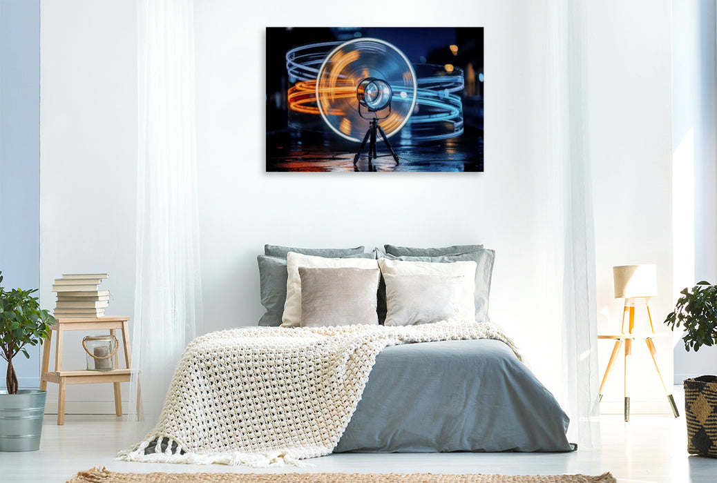 Premium Textil-Leinwand Ein Motiv aus dem Kalender Lichtsammler