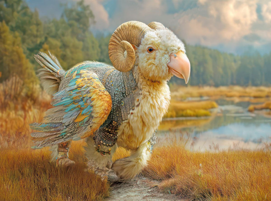 Fluffige Hybridtiere - CALVENDO Foto-Puzzle'