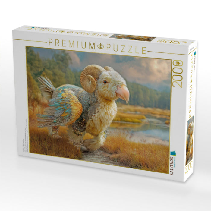 Fluffige Hybridtiere - CALVENDO Foto-Puzzle'