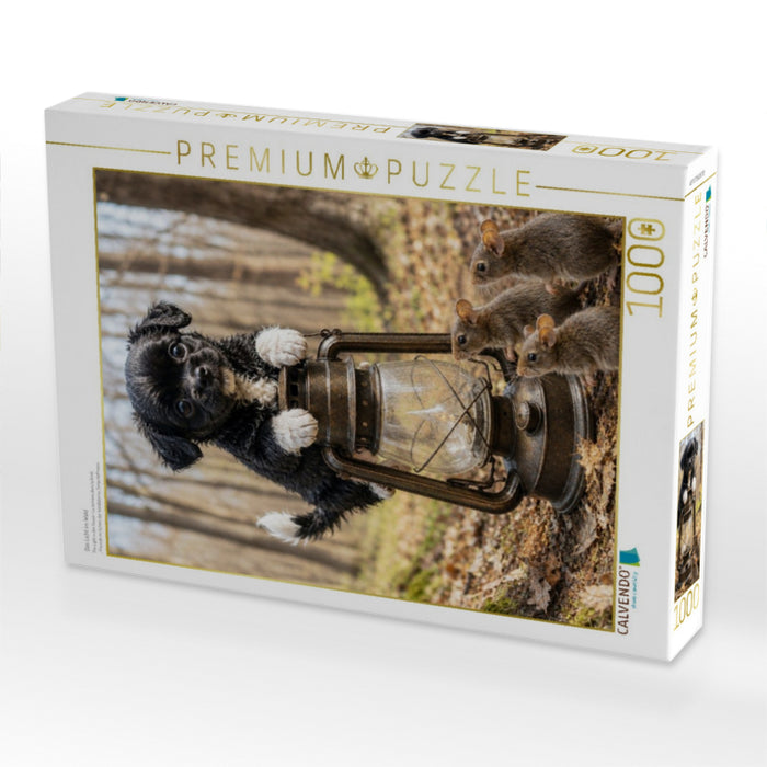 Das Licht im Wald - CALVENDO Foto-Puzzle'