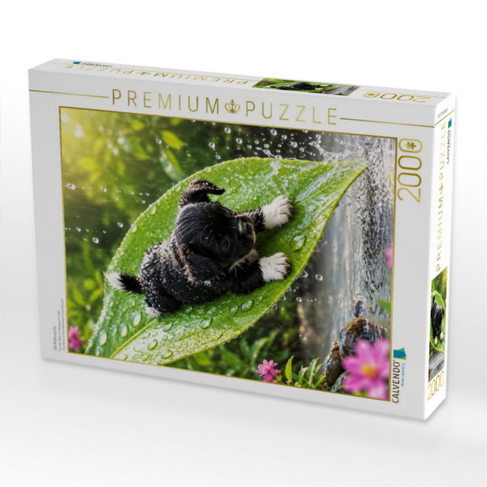 Die Blattrutsche - CALVENDO Foto-Puzzle'