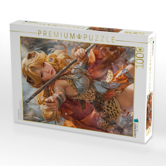 Anime Kriegerinnen - CALVENDO Foto-Puzzle'