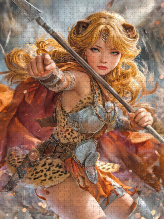 Anime Kriegerinnen - CALVENDO Foto-Puzzle'