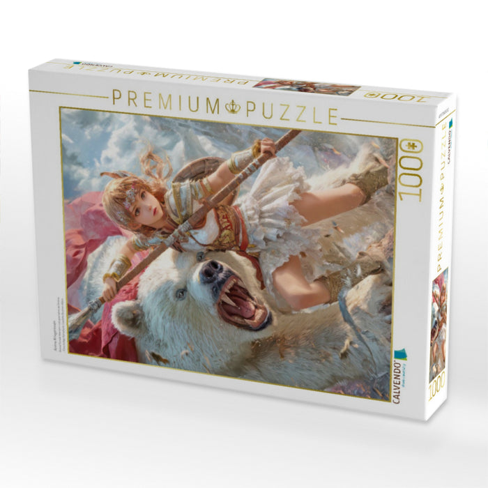Anime Kriegerinnen - CALVENDO Foto-Puzzle'