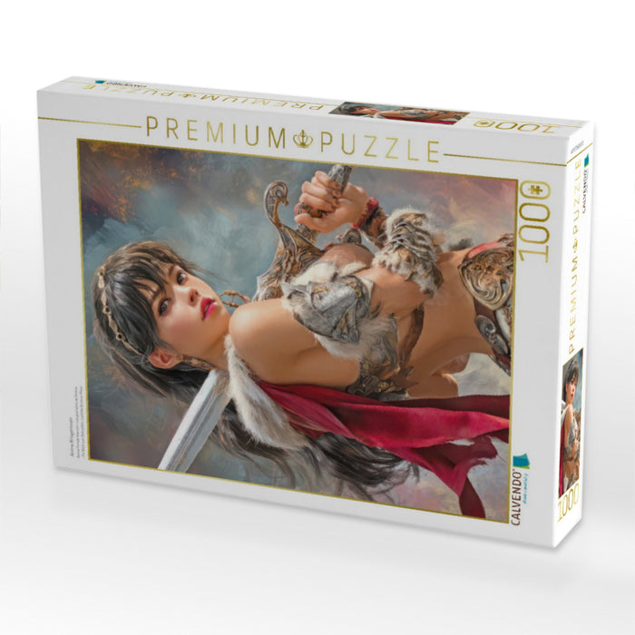 Anime Kriegerinnen - CALVENDO Foto-Puzzle'