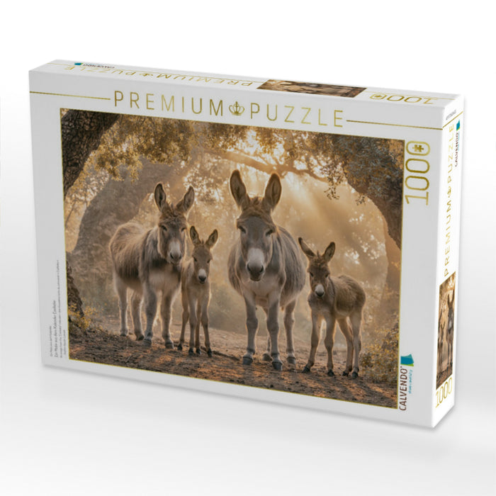 Ein Motiv aus dem Kalender Eselliebe - CALVENDO Foto-Puzzle'