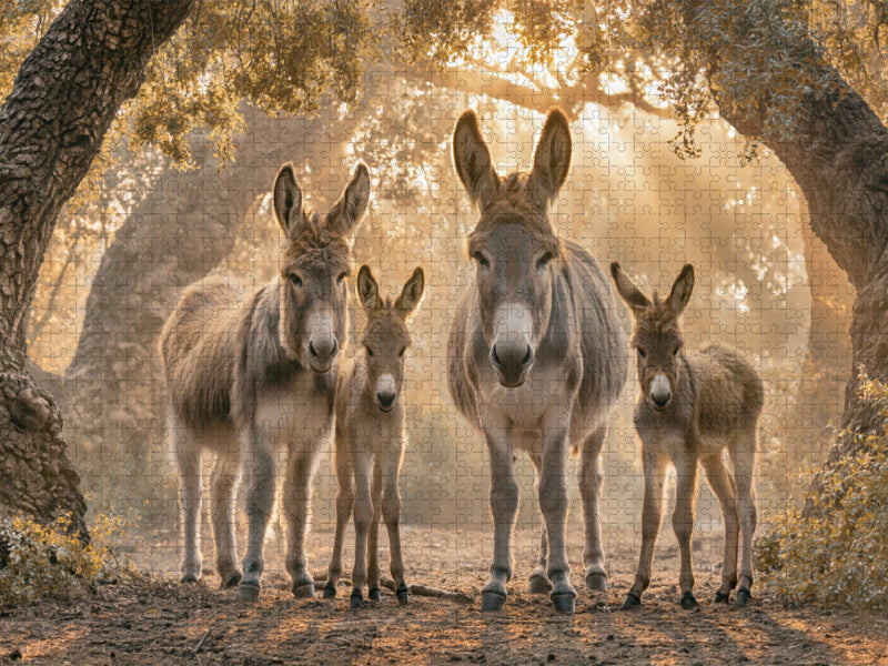 Ein Motiv aus dem Kalender Eselliebe - CALVENDO Foto-Puzzle'