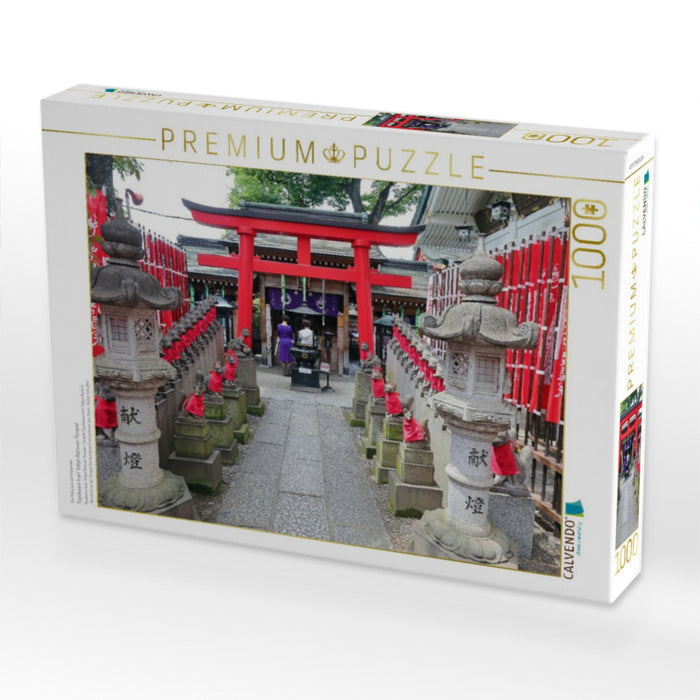 Toyokawa Inari Tokyo Betsuin-Tempel - CALVENDO Foto-Puzzle'