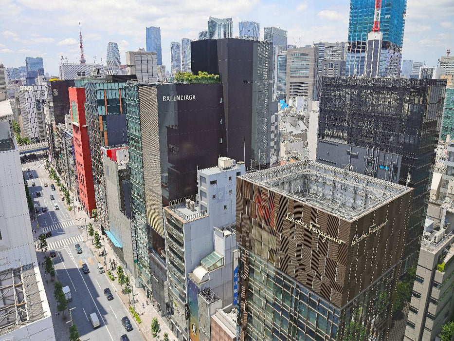 Luxusviertel Ginza - CALVENDO Foto-Puzzle'