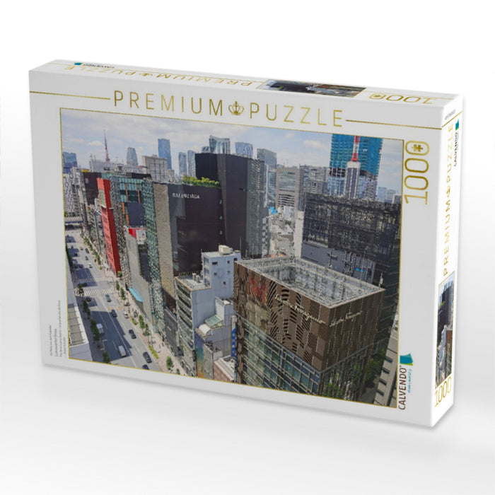 Luxusviertel Ginza - CALVENDO Foto-Puzzle'