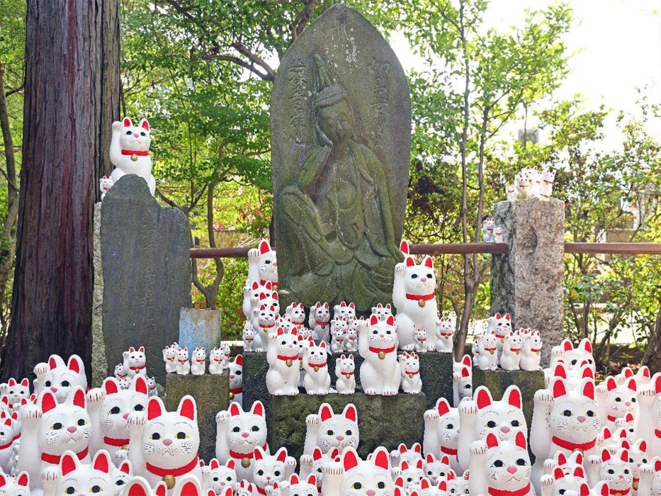 Gotoku-ji Tempel - CALVENDO Foto-Puzzle'