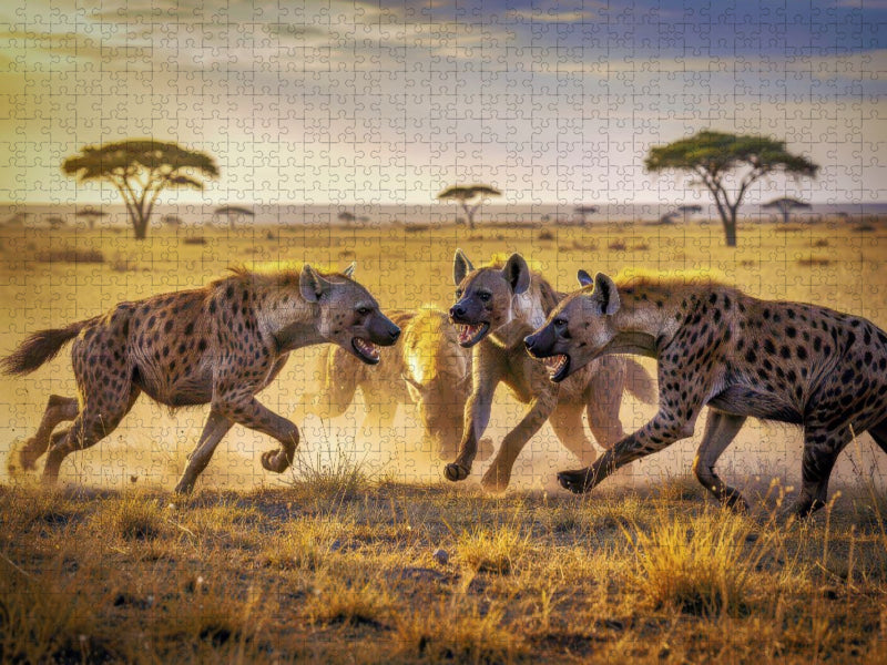 Wenn Instinkt und Strategie eins werden. - CALVENDO Foto-Puzzle'
