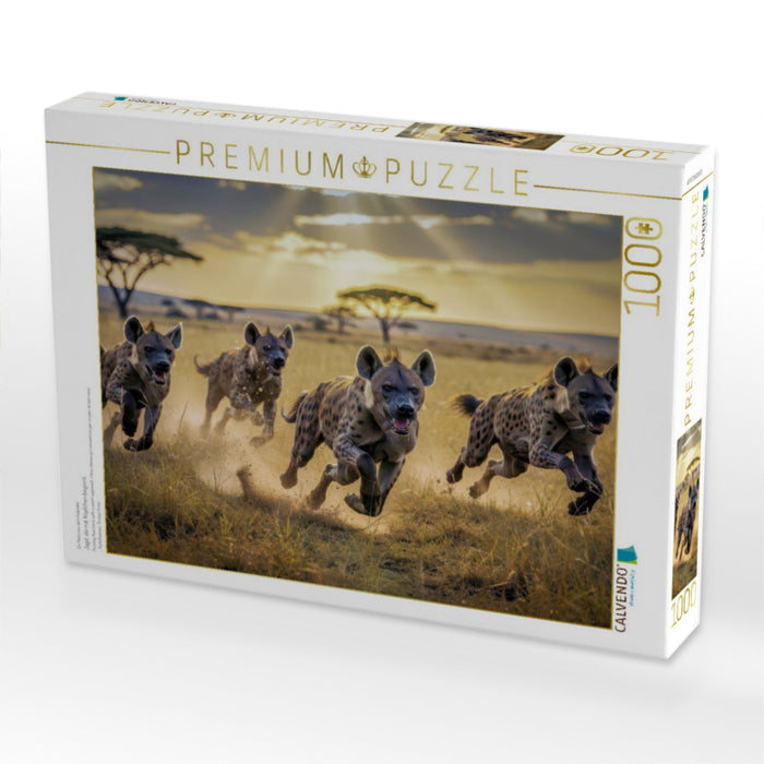 Jagd, die mit Köpfchen beginnt. - CALVENDO Foto-Puzzle'