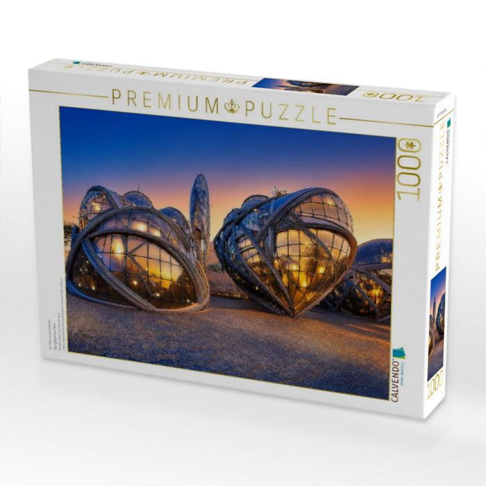 Das gläserne Herz - CALVENDO Foto-Puzzle'
