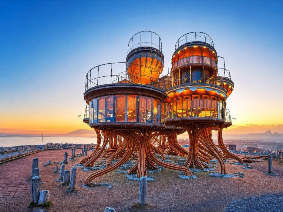 Das Refugium am Ozean - CALVENDO Foto-Puzzle'
