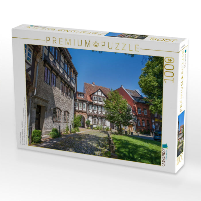 Braunschweig - Hinter der Magnikirche - CALVENDO Foto-Puzzle'