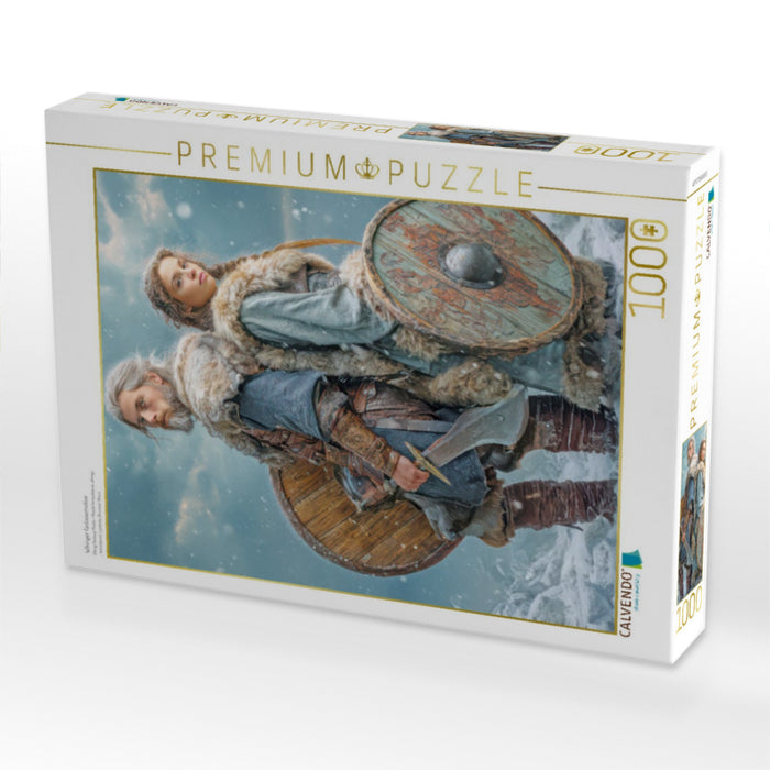 Wikinger Fantasiemotive - CALVENDO Foto-Puzzle'