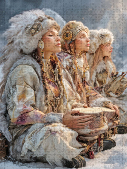 Wikinger Fantasiemotive - CALVENDO Foto-Puzzle'