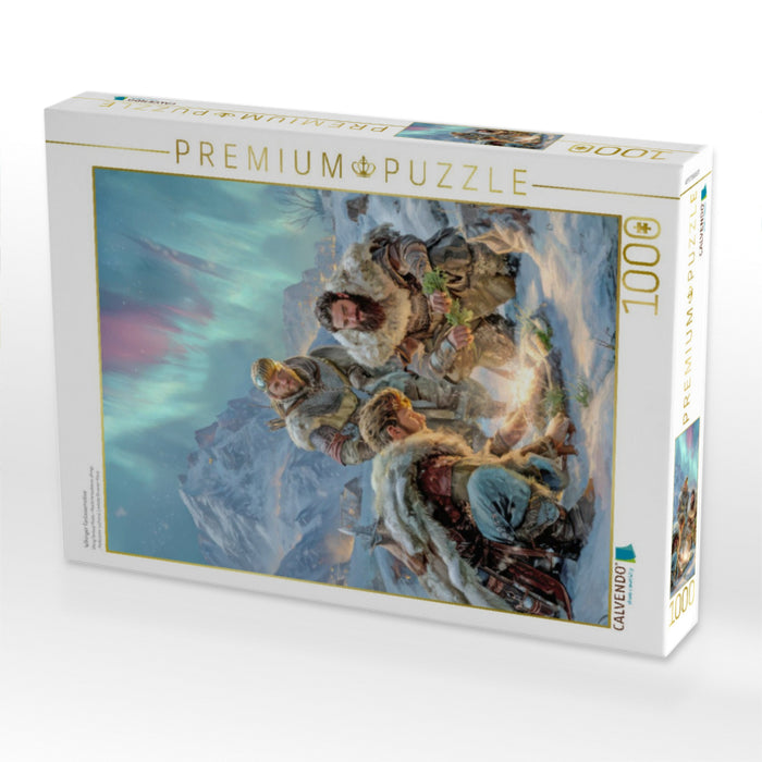 Wikinger Fantasiemotive - CALVENDO Foto-Puzzle'