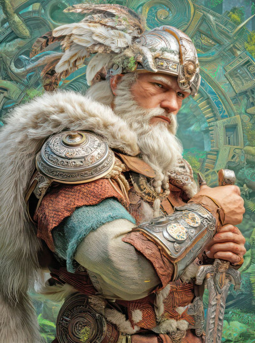 Wikinger Fantasiemotive - CALVENDO Foto-Puzzle'