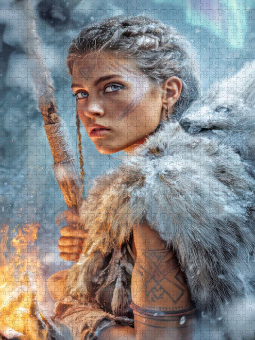 Wikinger Fantasiemotive - CALVENDO Foto-Puzzle'