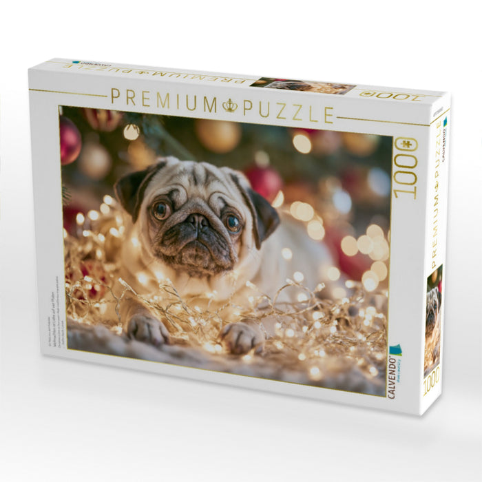 Weihnachten ist Liebe auf vier Pfoten - CALVENDO Foto-Puzzle'