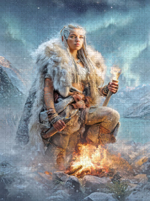 Wikinger Fantasiemotive - CALVENDO Foto-Puzzle'
