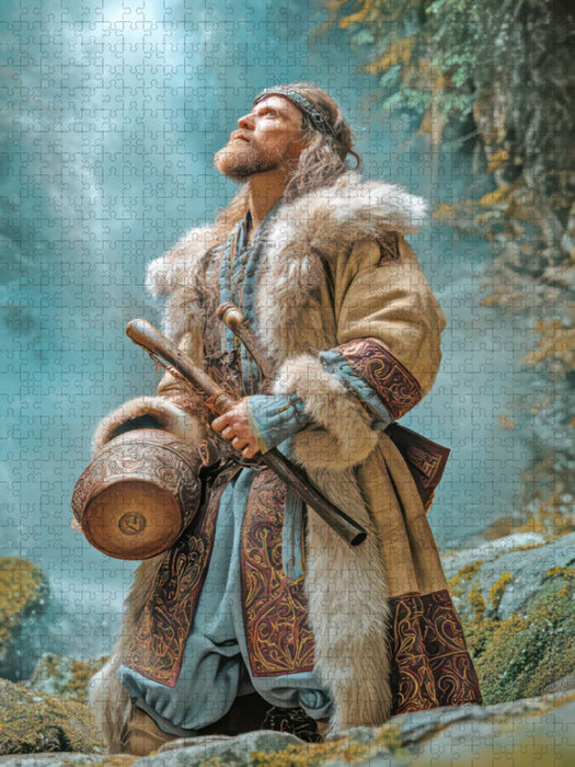 Wikinger Fantasiemotive - CALVENDO Foto-Puzzle'