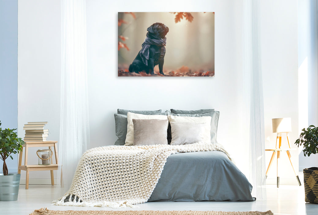 Premium Textil-Leinwand Wahre Eleganz kommt von Herzen