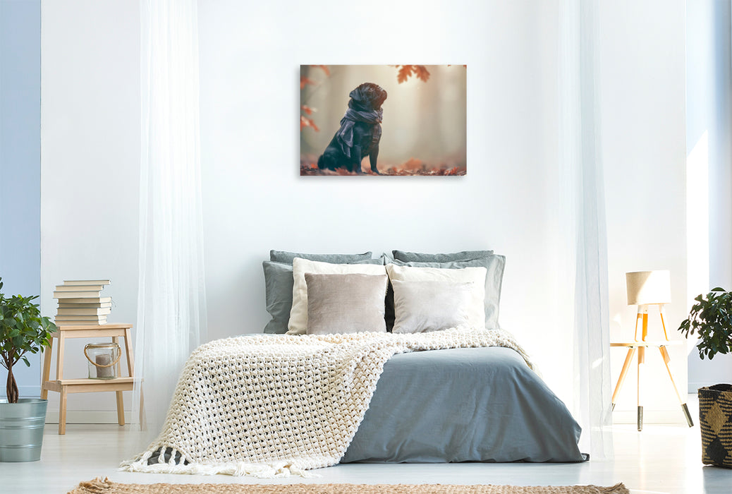 Premium Textil-Leinwand Wahre Eleganz kommt von Herzen