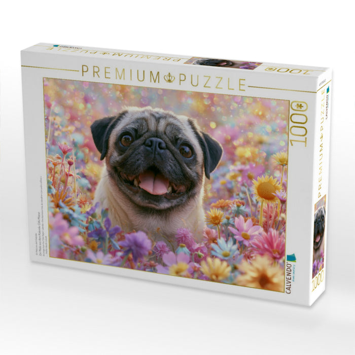 Ein Motiv aus dem Kalender Edle Möpse - CALVENDO Foto-Puzzle'