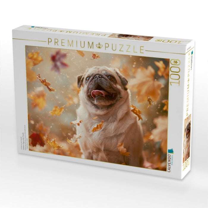 Goldene Tage voller Freude - CALVENDO Foto-Puzzle'