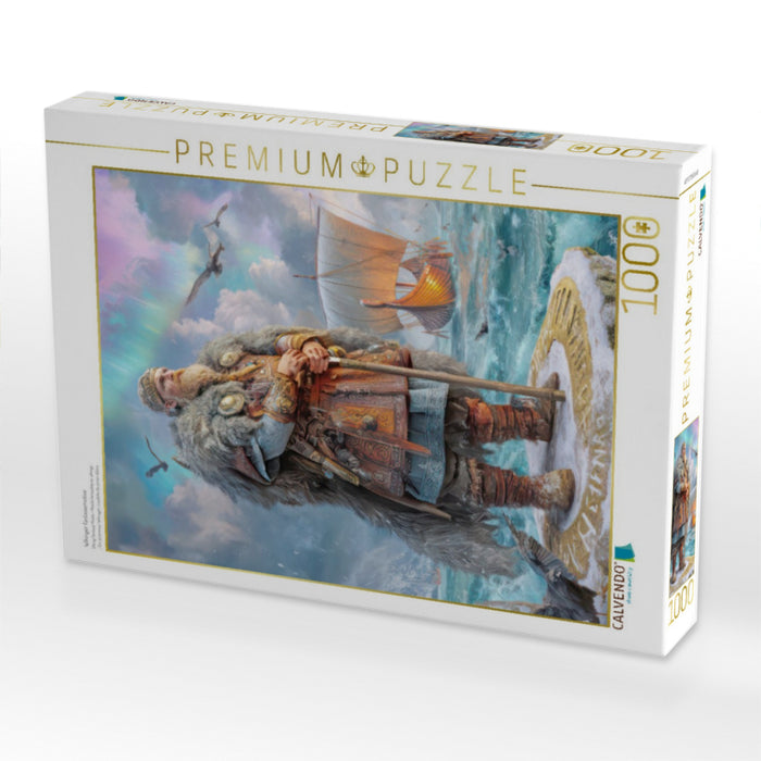 Wikinger Fantasiemotive - CALVENDO Foto-Puzzle'