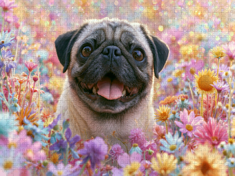 Ein Motiv aus dem Kalender Edle Möpse - CALVENDO Foto-Puzzle'