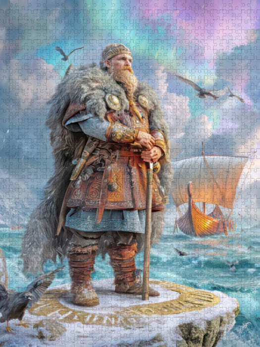 Wikinger Fantasiemotive - CALVENDO Foto-Puzzle'