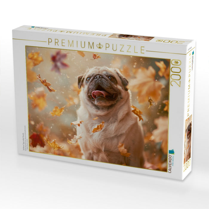 Goldene Tage voller Freude - CALVENDO Foto-Puzzle'