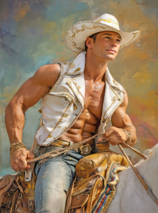 Cowboy Erotik - CALVENDO Foto-Puzzle'