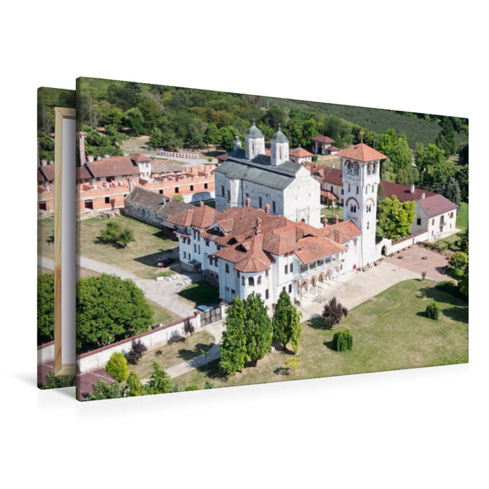 Premium Textil-Leinwand Kloster Kovilj Serbien