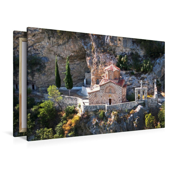Premium Textil-Leinwand Kirche St. Michael Berat Albanien