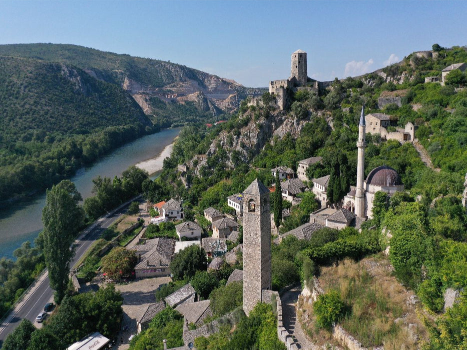 Burgruine Pociteljska in Capljina Bosnien und Herzegowina - CALVENDO Foto-Puzzle'