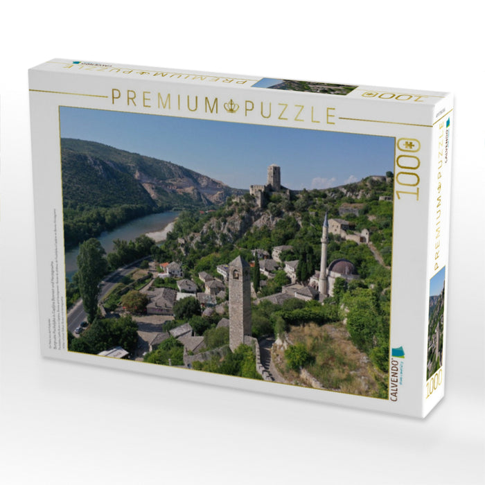 Burgruine Pociteljska in Capljina Bosnien und Herzegowina - CALVENDO Foto-Puzzle'