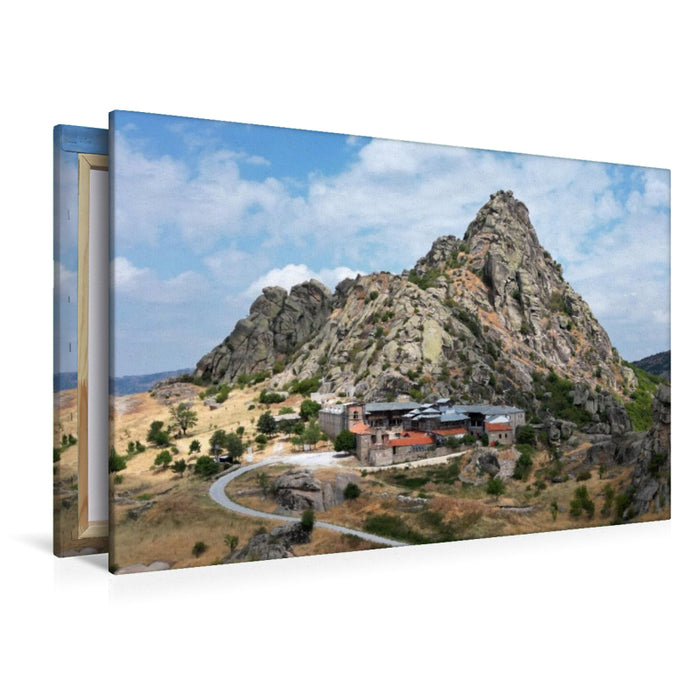 Premium Textil-Leinwand Kloster Treskavec Nordmazedonien