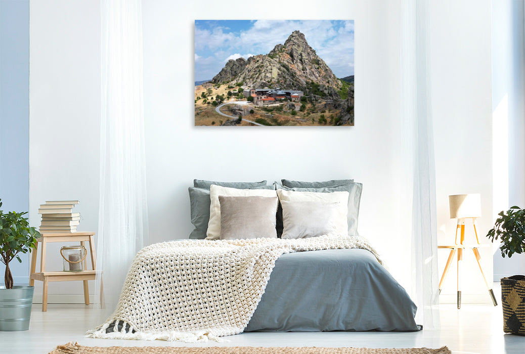 Premium Textil-Leinwand Kloster Treskavec Nordmazedonien