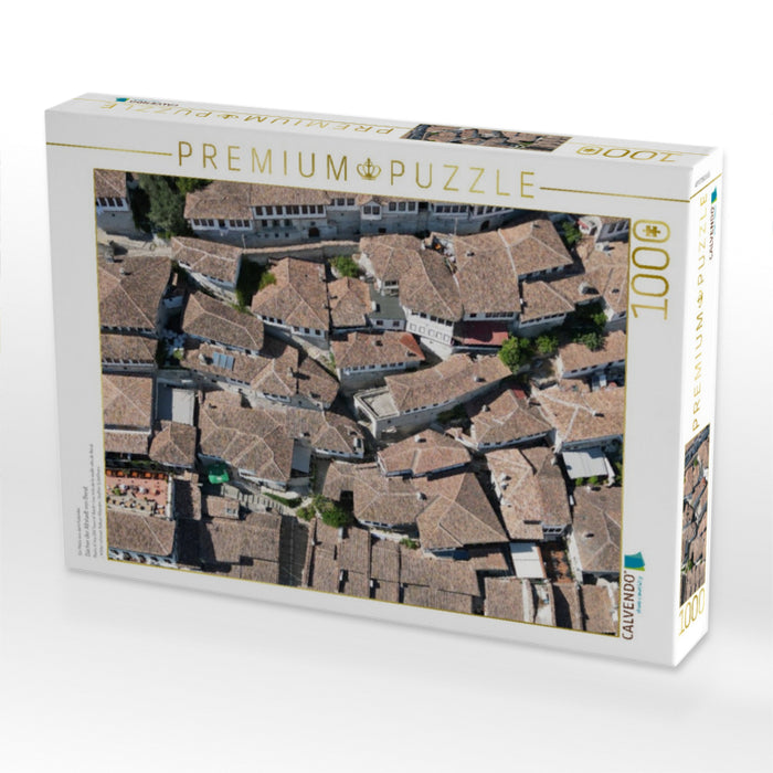 Dächer der Altstadt von Berat - CALVENDO Foto-Puzzle'